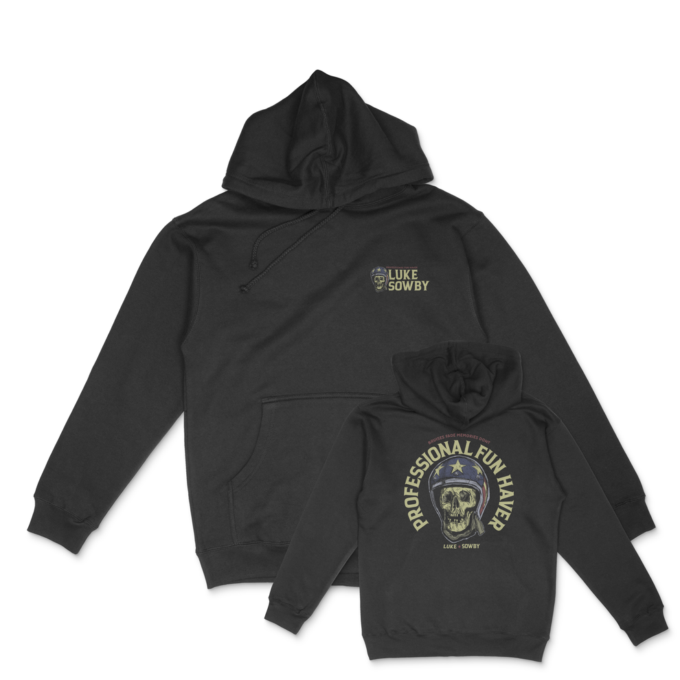 Professional Fun Haver Black Hoodie – Enswell Speed & Fab