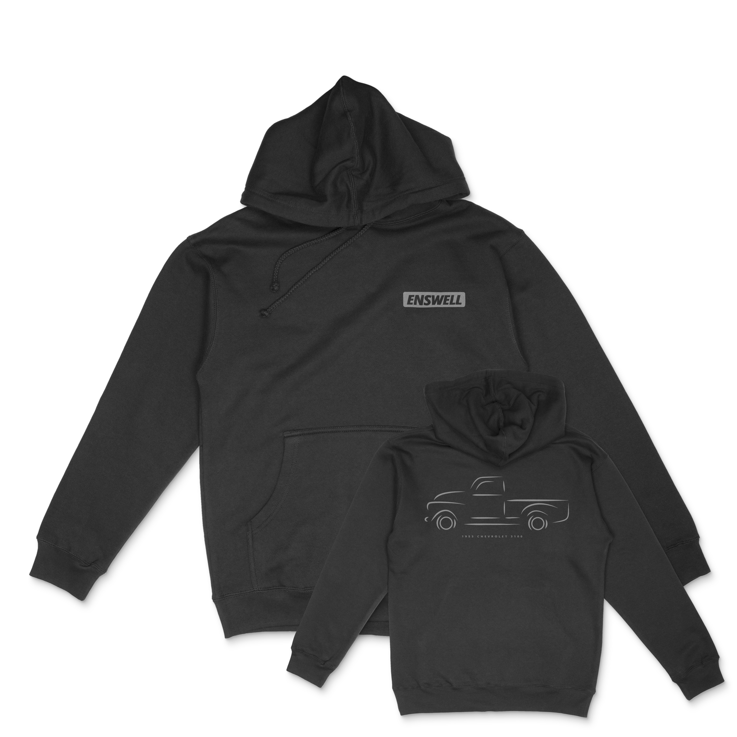 '53 Chevy Silhouette Hoodie
