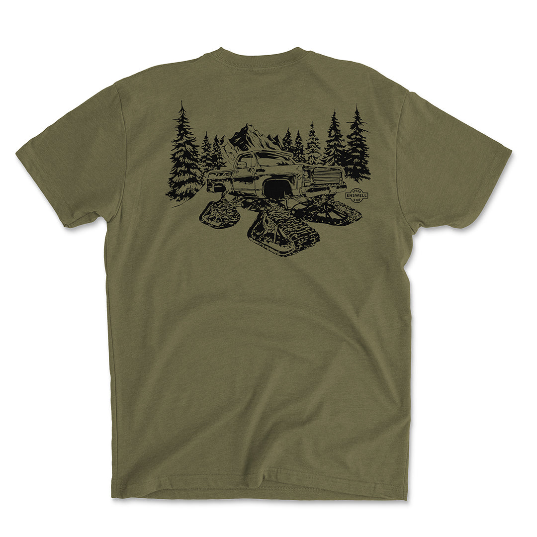 HellTraxx Tee Military Green