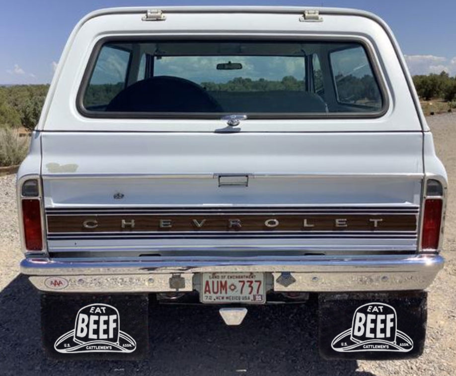 EAT BEEF Wide Mud Flaps